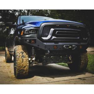 Chassis Unlimited - Chassis Unlimited CUB940031 Octane Winch Front Bumper without Sensor Holes for Dodge Ram 1500 2013-2018 - Image 7
