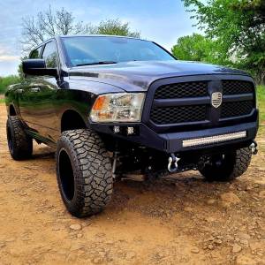 Chassis Unlimited - Chassis Unlimited CUB900072 Octane Front Bumper with Sensor Holes for Dodge Ram 1500 2013-2018 - Image 4