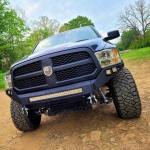 Chassis Unlimited - Chassis Unlimited CUB900072 Octane Front Bumper with Sensor Holes for Dodge Ram 1500 2013-2018 - Image 5