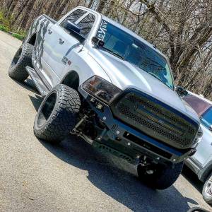 Chassis Unlimited - Chassis Unlimited CUB900072 Octane Front Bumper with Sensor Holes for Dodge Ram 1500 2013-2018 - Image 6