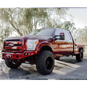 Chassis Unlimited - Chassis Unlimited CUB940111 Octane Winch Front Bumper for Ford F-250/F-350 2011-2016 - Image 10