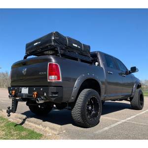 Chassis Unlimited - Chassis Unlimited CUB910032 Octane Rear Bumper with Sensor Holes for Dodge Ram 1500 2009-2018 - Image 2