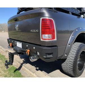 Chassis Unlimited - Chassis Unlimited CUB910032 Octane Rear Bumper with Sensor Holes for Dodge Ram 1500 2009-2018 - Image 7