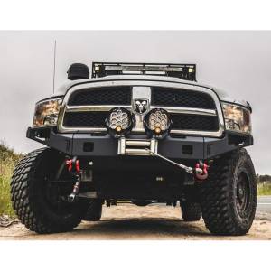 Chassis Unlimited - Chassis Unlimited CUB940392 Octane Winch Front Bumper with Sensor Holes for Dodge Ram 1500 2009-2012 - Image 3