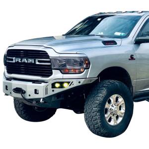 Dodge Ram 2500/3500 - Dodge RAM 2500/3500 2019-2022 New Body - Chassis Unlimited - Chassis Unlimited CUB940322 Octane Winch Front Bumper with Sensor Holes for Dodge Ram 2500/3500 2019-2022