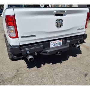 Chassis Unlimited - Chassis Unlimited CUB910102 Octane Rear Bumper with Sensor Holes for Dodge Ram 1500 2019-2021 - Image 4