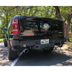 Chassis Unlimited - Chassis Unlimited CUB910102 Octane Rear Bumper with Sensor Holes for Dodge Ram 1500 2019-2021 - Image 2