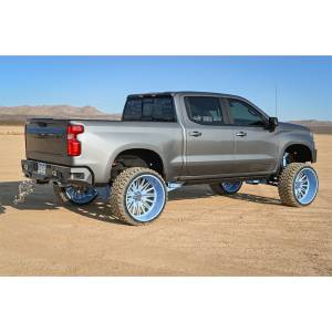 Chassis Unlimited - Chassis Unlimited CUB910172 Octane Rear Bumper with Sensor Holes and Dual Exhaust for Chevy Silverado 1500 2019-2021 - Image 2