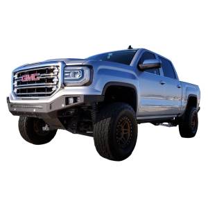 Shop Bumpers By Vehicle - GMC Sierra 1500 - Chassis Unlimited - Chassis Unlimited CUB900422 Octane Winch Front Bumper with Sensor Holes for GMC Sierra 1500 2016-2018