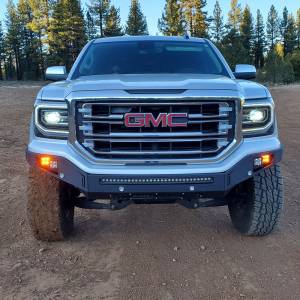 Chassis Unlimited - Chassis Unlimited CUB900421 Octane Winch Front Bumper without Sensor Holes for GMC Sierra 1500 2016-2018 - Image 5