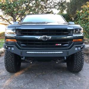 Chassis Unlimited - Chassis Unlimited CUB900212 Octane Front Bumper with Sensor Holes for Chevy Silverado 1500 2016-2018 - Image 2