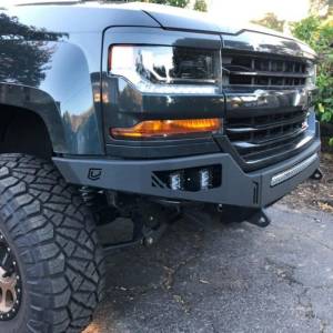 Chassis Unlimited - Chassis Unlimited CUB900212 Octane Front Bumper with Sensor Holes for Chevy Silverado 1500 2016-2018 - Image 3