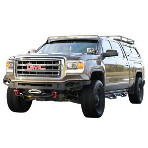 Chassis Unlimited - Chassis Unlimited CUB940432 Octane Winch Front Bumper with Sensor Holes for GMC Sierra 1500 2014-2015 - Image 2