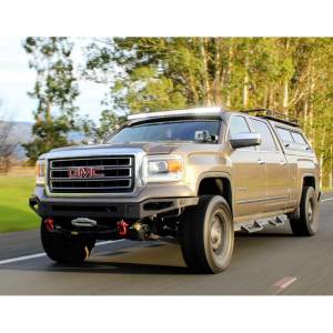 Chassis Unlimited - Chassis Unlimited CUB940432 Octane Winch Front Bumper with Sensor Holes for GMC Sierra 1500 2014-2015 - Image 4