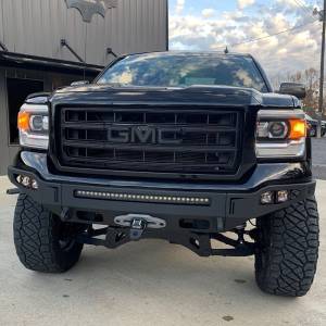 Chassis Unlimited - Chassis Unlimited CUB940432 Octane Winch Front Bumper with Sensor Holes for GMC Sierra 1500 2014-2015 - Image 7