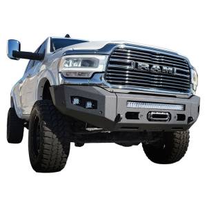 Dodge Ram 2500/3500 - Dodge RAM 2500/3500 2019-2022 New Body - Chassis Unlimited - Chassis Unlimited CUB980322 Attitude Winch Front Bumper with Sensor Holes for Dodge Ram 2500/3500 2019-2022
