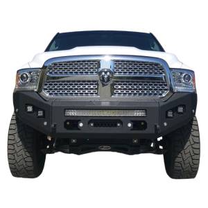 Chassis Unlimited - Chassis Unlimited CUB980032 Attitude Winch Front Bumper with Sensor Holes for Dodge Ram 1500 2013-2018 - Image 6