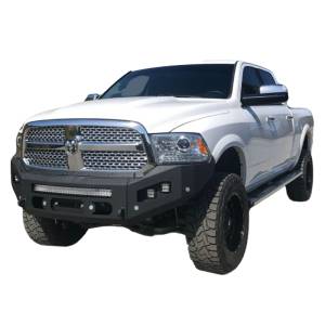 Chassis Unlimited - Chassis Unlimited CUB980032 Attitude Winch Front Bumper with Sensor Holes for Dodge Ram 1500 2013-2018 - Image 5