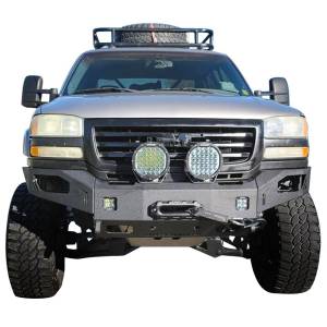 Chassis Unlimited CUB940501 Octane Winch Front Bumper for GMC Sierra 2500HD/3500 2003-2006