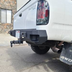 Chassis Unlimited - Chassis Unlimited CUB910411 Octane Rear Bumper for Toyota Tacoma 1995-2004 - Black Powder Coat - Image 3