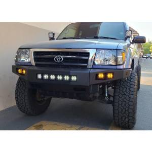 Chassis Unlimited - Chassis Unlimited CUB900491 Octane Front Bumper for Toyota Tacoma 1995-2000 - Black Powder Coat - Image 3