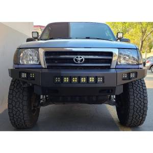 Chassis Unlimited - Chassis Unlimited CUB900491 Octane Front Bumper for Toyota Tacoma 1995-2000 - Black Powder Coat - Image 6