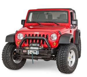 ARB 4x4 Accessories - ARB 3450430 Stubby Front Bar Winch Bumper for Jeep Wrangler JK 2007-2019 - Image 2