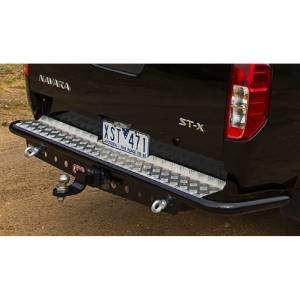 Exterior Accessories - Bed Steps & Side Steps - ARB 4x4 Accessories - ARB 3638030 Rear Step Tow Bar for Nissan Frontier 2005-2015