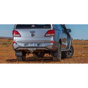 Exterior Accessories - Bed Steps & Side Steps - ARB 4x4 Accessories - ARB 3640150 Summit Rear Step Tow Bar for Mazda BT50 2011-2021