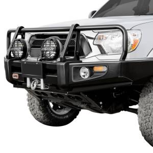 Shop Bumpers By Vehicle - Toyota Land Cruiser - ARB 4x4 Accessories - ARB 3411040 Deluxe Front Bumper with Bull Bar for Toyota Land Cruiser 80 Series 1990-1997