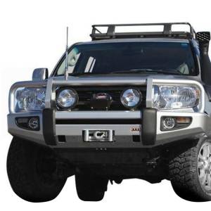 ARB 4x4 Accessories - ARB 3415110 Deluxe Front Bumper with Bull Bar for Toyota Land Cruiser 2007-2012