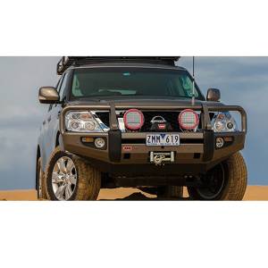 ARB 3417310 Deluxe Front Bumper with Bull Bar for Nissan Patrol 2004-2021
