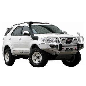 ARB 4x4 Accessories - ARB 3421610 Deluxe Front Bumper with Bull Bar for Toyota Fortuner 2011-2015