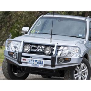 ARB 3434180 Deluxe Front Bumper with Bull Bar for Mitsubishi Pajero 2011-2013