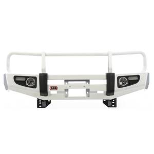 ARB 4x4 Accessories - ARB 3438360 Deluxe Front Bumper with Bull Bar for Nissan Pathfinder 2010-2015