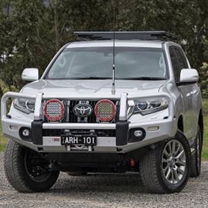 ARB 3421840 Summit Front Bumper with Bumper with Winch Bar for Toyota Land Cruiser Prado 2017-2019