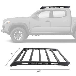 Go Rhino - Go Rhino 5933001T Ceros Low Profile Roof Rack for Toyota 4Runner 2015-2021 - Image 4