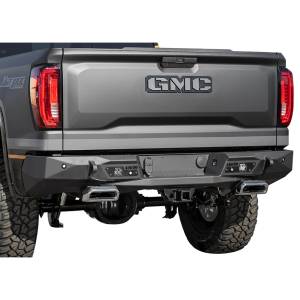 Addictive Desert Designs - ADD R441051280103 Stealth Fighter Rear Bumper with Exhaust Tips for GMC Sierra 1500 2019-2022 - Image 1