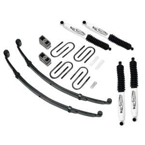 Tuff Country - Tuff Country 12611KN Front/Rear 2"Lift Kit with Heavy Duty Front Springs and Rear Blocks for GMC Jimmy 1969-1972