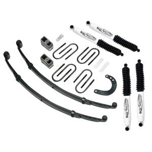 Tuff Country - Tuff Country 14611KN Front/Rear 4" Lift Kit with Heavy Duty Front Springs for Chevy Suburban 1969-1972
