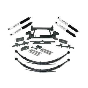 Tuff Country 14812KN Front/Rear 4" Lift Kit with Upper Control Arm Drop and 1 Piece Sub-Frame and Rear Leaf Springs for Chevy K1500 1988-1998
