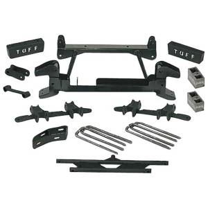 Tuff Country 14824KN Front/Rear 4" (8 Lug) Lift Kit without Autotrac for GMC K2500/K3500 1988-1997