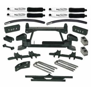 Tuff Country - Tuff Country 16843KN Front/Rear 6" Lift Kit with Upper Control Arm Relocation Brackets for GMC Yukon 1994-1998