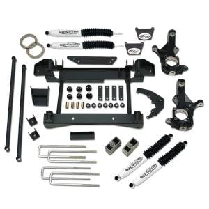 Tuff Country 16958KN Front/Rear 6" Lift Kit with knuckles and 1 Piece Sub-Frame for Chevy Avalanche 2500 2001-2004