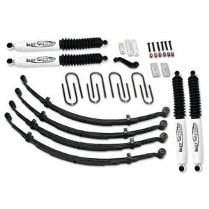 Tuff Country - Tuff Country 42703KH Front/Rear 4" EZ-Ride Lift Kit with SX6000 Shocks (Hydraulic) for Jeep CJ5 1976-1986