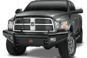Truck Bumpers - Fab Fours Red Steel - Front Bumper