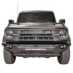 Fab Fours Vengeance - Ford - Fab Fours - Fab Fours FB21-D5251-1 Vengeance Front Bumper with Sensor Holes and No Guard for Ford Bronco 2021-2022