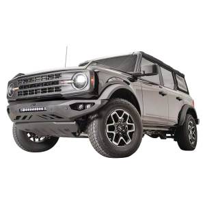 Fab Fours - Fab Fours FB21-D5251-B Vengeance Front Bumper with Sensor Holes and No Guard for Ford Bronco 2021-2022 - Image 2