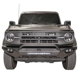 Fab Fours - Fab Fours FB21-D5252-1 Vengeance Front Bumper with Sensor Holes and Pre-Runner Guard for Ford Bronco 2021-2022 - Image 1