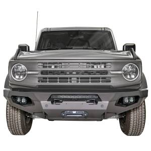 Fab Fours - Fab Fours FB21-X5251-1 Matrix Front Bumper with Sensor Holes and No Guard for Ford Bronco 2021-2022 - Image 1